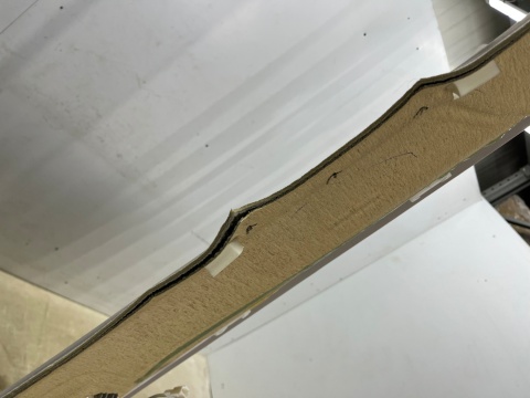 Podsufitka Nissan X-Trail III T32 Rogue 13-21r. szyberdach panorama