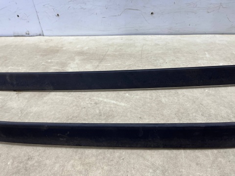 Relingi dachowe Nissan X-Trail III T32 Rogue 13-21r. mocowania bagażnika na dach zaślepki listwy lewa prawa KOMPLET