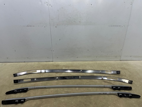 Relingi dachowe Nissan X-Trail III T32 Rogue 13-21r. mocowania bagażnika na dach zaślepki listwy lewa prawa KOMPLET