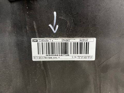 Zderzak tylny BMW 5 G30 M-Pakiet Mpakiet 20-24r. Lift tył 6XPDC 8098688