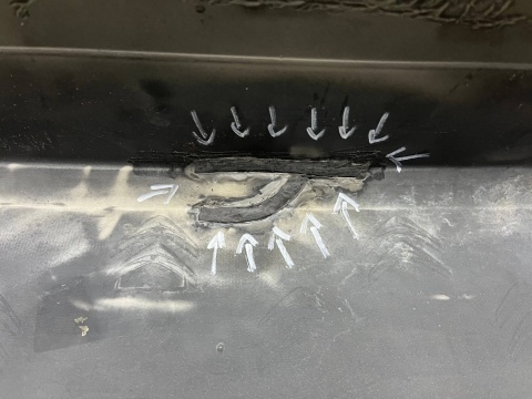 Zderzak tylny Citroen C4 Picasso 2 II 13-19r. tył 6XPDC AA36312291