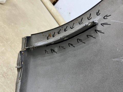 Zderzak tylny Ford Grand C-Max Mk2 II 10-19r. tył PDC AM51-17906-A