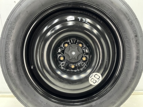 Koło zapasowe Nissan X-Trail III T32 Rogue 13-21r. 17 cali 4jx17 5x114 oryginalne dojazdowe rezerwa felga z oponą 155/90/17