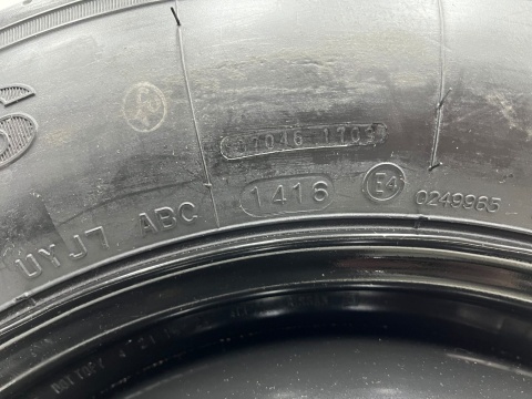 Koło zapasowe Nissan X-Trail III T32 Rogue 13-21r. 17 cali 4jx17 5x114 oryginalne dojazdowe rezerwa felga z oponą 155/90/17