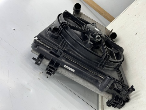 Komplet chłodnic Nissan X-Trail III T32 Rogue 13-21r. 1.6 dCi chłodnica wody klimatyzacji wiatrak intercooler Komplet