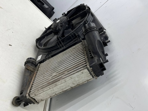 Komplet chłodnic Nissan X-Trail III T32 Rogue 13-21r. 1.6 dCi chłodnica wody klimatyzacji wiatrak intercooler Komplet