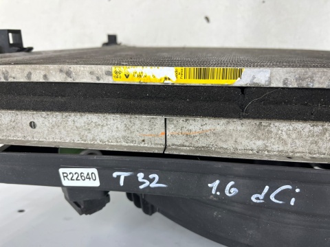 Komplet chłodnic Nissan X-Trail III T32 Rogue 13-21r. 1.6 dCi chłodnica wody klimatyzacji wiatrak intercooler Komplet