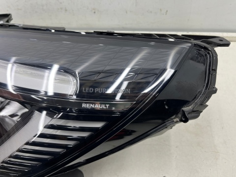 Lampa reflektor Renault Clio 5 V 19-23r. lewa przednia czarna FULL LED PURE VISION z przetwornicą oryginal EUROPA 260607647r