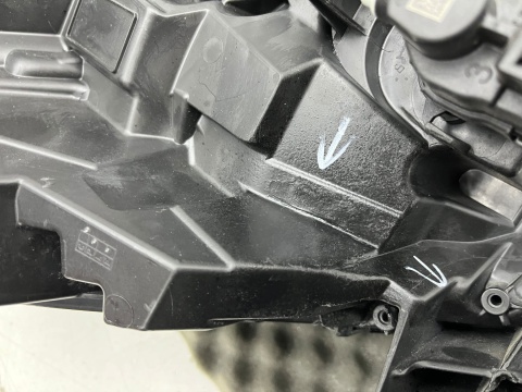 Lampa reflektor Renault Clio 5 V 19-23r. lewa przednia czarna FULL LED PURE VISION z przetwornicą oryginal EUROPA 260607647r