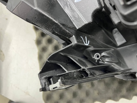 Lampa reflektor Renault Clio 5 V 19-23r. lewa przednia czarna FULL LED PURE VISION z przetwornicą oryginal EUROPA 260607647r