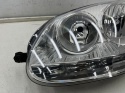 Lampa reflektor VW Golf 5 V Jetta 1k 03-09r. LEWA przednia Europa srebrna oryginal nieuszkodzona lewy przód 1k6941005p