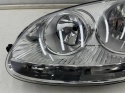 Lampa reflektor VW Golf 5 V Jetta 1k 03-09r. LEWA przednia Europa srebrna oryginal nieuszkodzona lewy przód 1k6941005p