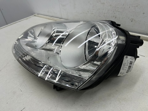 Lampa reflektor VW Golf 5 V Jetta 1k 03-09r. LEWA przednia Europa srebrna oryginal nieuszkodzona lewy przód 1k6941005p