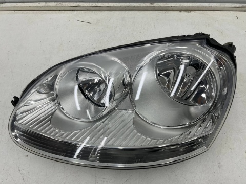 Lampa reflektor VW Golf 5 V Jetta 1k 03-09r. LEWA przednia Europa srebrna oryginal nieuszkodzona lewy przód 1k6941005p