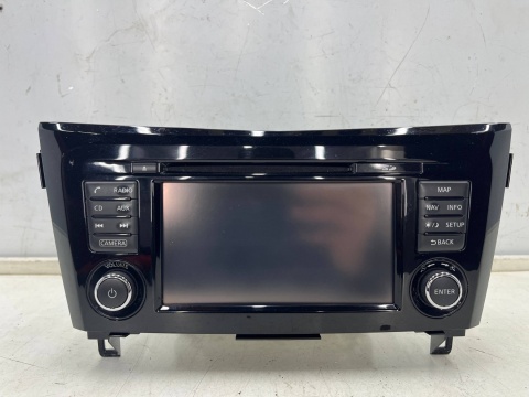 Radio Nissan X-Trail III T32 Rogue 13-21r. nawigacja z KARTĄ fabryczna AUX 259154et0a