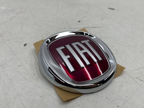 Znaczek Fiat 500 Ducato Bravo Punto Croma Linea Panda NOWY znaczek 95mm. ORYGNALNY 0735565897