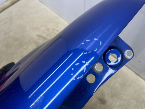 Błotnik VW Touran 1 I 03-06r. Przedlift lewy przedni lewy przód 1T0821155