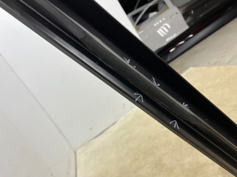 Listwa progowa Mazda 3 IV BP 18r.- lewa nakładka progu zewnętrzna lewy próg BCJH-51P51