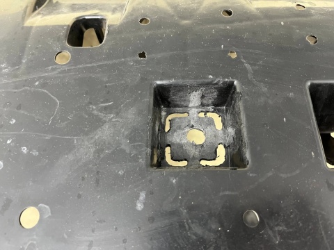 Osłona pod zderzak Citroen Berlingo Partner Rifter Doblo Combo E ProAce City 18r.- przednia płyta dolna podwozia pod silnik