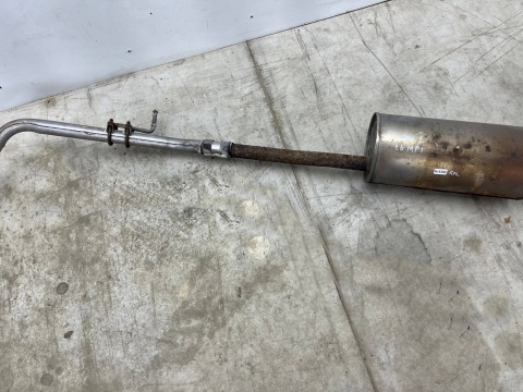 Wydech Dacia Logan 1 I 05-14r. 1.4 1.6 MPI benzyna tłumik końcowy środkowy rura KOMPLET 8200774459