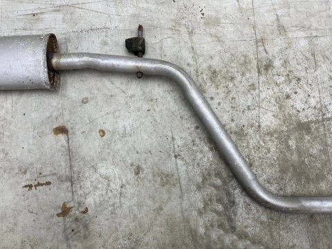 Wydech Dacia Logan 1 I 05-14r. 1.4 1.6 MPI benzyna tłumik końcowy środkowy rura KOMPLET 8200774459