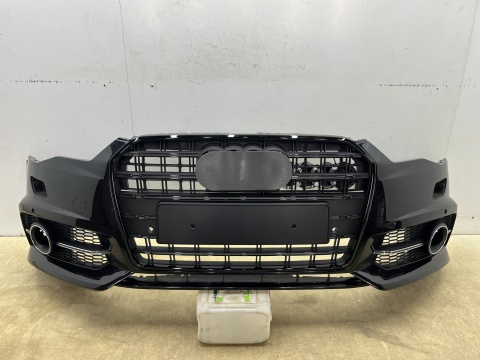 Zderzak przedni Audi A6 C7 S-Line 14-18r. Lift przód 4XPDC spryski 4G0807437AB