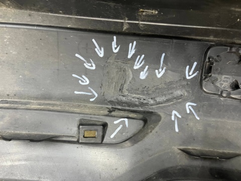 Zderzak tylny VW Caddy 4 IV 20r.- tył 4XPDC 2K7807421