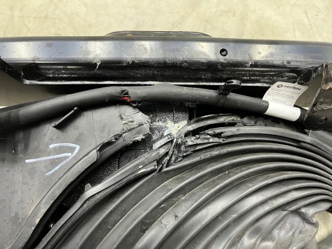 Hak holowniczy BMW 3 G20 G21 19-26r. ELEKTRYCZNY składany na przyczepę oryginalny kula uszkodzony na części