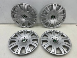 Kołpak Skoda Octavia 2 II 04-13r. kołpaki r15 oryginalne 15 cali 4szt. KOMPLET 1z0601147e