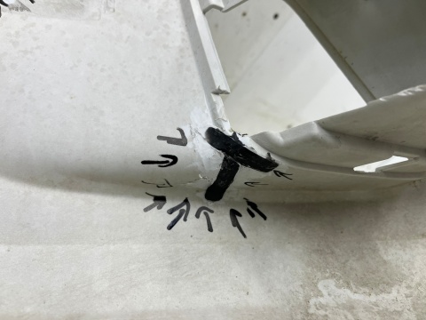 Zderzak przedni Ford C-Max Mk1 I 07-13r. Lift przód 7M51R17757AW