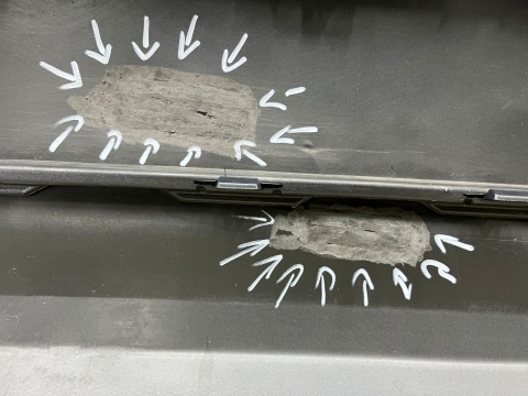 Zderzak tylny Volvo XC90 2 II 24r.- Lift tył 6XPDC 31353430