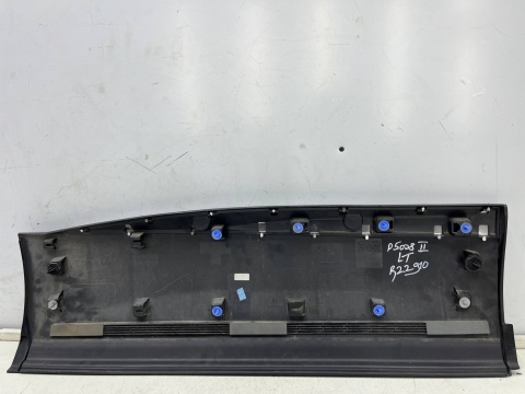 Listwa Peugeot 5008 II 17-24r. lewa tylna dolna nakładka drzwi CHROM lewy tył listewka chromowana 9814134277