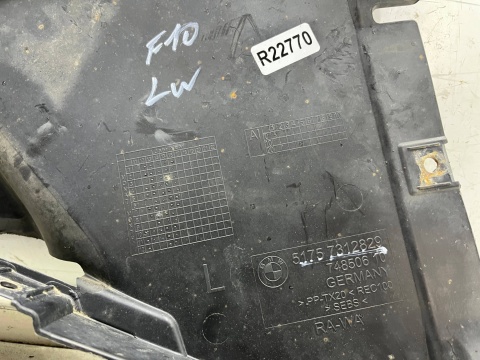 Nadkole BMW 5 F10 F11 10-17r. LEWE przednie trójkąt pod zderzak osłona lewy przód 7312829