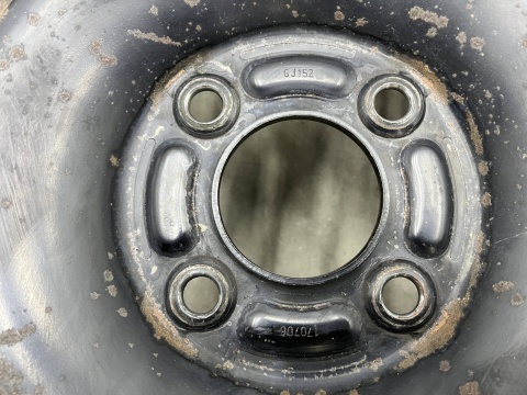 Felgi Mazda 2 I DY Ford KA Fiesta MK6 Focus MK1 Fusion 5,5jx14 H2 ET47,5 4x108 felgi stalowe 14 cali KOMPLET