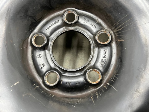 Felgi VW Polo IV 9n Fox Fabia I Ibiza III Toledo 5jx14 H2 ET35 5x100 felgi stalowe 14 cali KOMPLET 6q0601027c