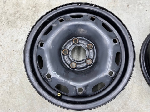 Felgi VW Polo IV 9n Fox Fabia I Ibiza III Toledo 5jx14 H2 ET35 5x100 felgi stalowe 14 cali KOMPLET 6q0601027c