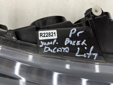 Lampa reflektor Citroen Jumper Ducato Boxer LIFT 14r.- Movano C 22r.- prawa przednia Europa oryginal 1394420080