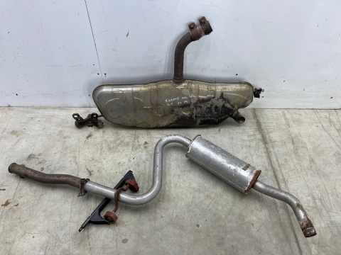 Wydech VW Golf V 5 Golf Plus 03-09r. 1.4 FSi benzyna tłumik końcowy i środkowy komplet