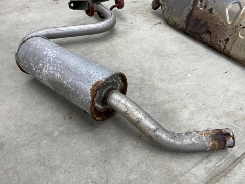 Wydech VW Golf V 5 Golf Plus 03-09r. 1.4 FSi benzyna tłumik końcowy i środkowy komplet