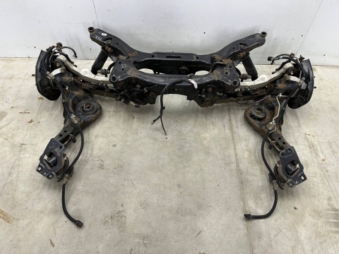 Belka zawieszenia Nissan X-Trail III T32 Rogue 4x4 13-21r. tylna oś 4x4 wózek zwrotnice wahacze amortyzatory