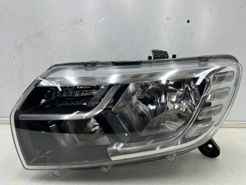 Lampa reflektor Dacia Sandero 2 II Lift Logan 2 II LIFT 16-20r. lewa przednia dzienny pasek LED lewy przód Europa 260605665r