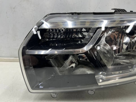 Lampa reflektor Dacia Sandero 2 II Lift Logan 2 II LIFT 16-20r. lewa przednia dzienny pasek LED lewy przód Europa 260605665r