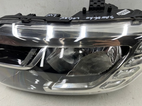 Lampa reflektor Dacia Sandero 2 II Lift Logan 2 II LIFT 16-20r. lewa przednia dzienny pasek LED lewy przód Europa 260605665r