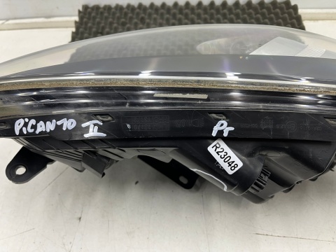 Lampa reflektor Kia Picanto 2 II 11-17r. prawa przednia zwykła Europa prawy przód 92102-1y0