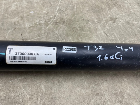 Wał napędowy Nissan X-Trail III T32 Rogue 13-21r. 4x4 1.6 dCi manual 370004be0a