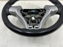 Kierownica Nissan X-Trail III T32 Rogue Qashqai J11 13-17r. przedlift multifunkcyjna skórzana skóra
