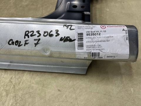 Poszycie VW Golf 7 VII 12-17r. PRAWY próg bok poszycie słupek A B rama drzwi ĆWIARTKA NOWY oryginalny 5g4809606d