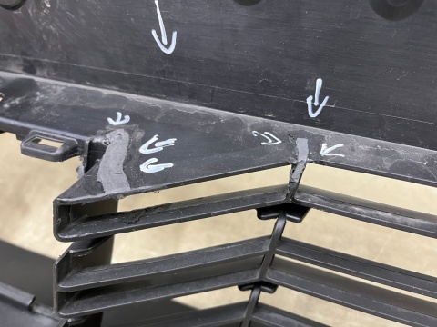 Zderzak przedni Peugeot Partner Berlingo 4 IV Doblo III Combo E 24r.- Lift przód 6XPDC 9856090880