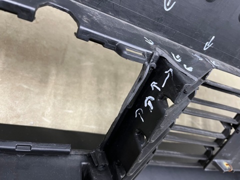 Zderzak przedni Peugeot Partner Berlingo 4 IV Doblo III Combo E 24r.- Lift przód 6XPDC 9856090880