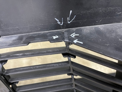 Zderzak przedni Peugeot Partner Berlingo 4 IV Doblo III Combo E 24r.- Lift przód 6XPDC 9856090880